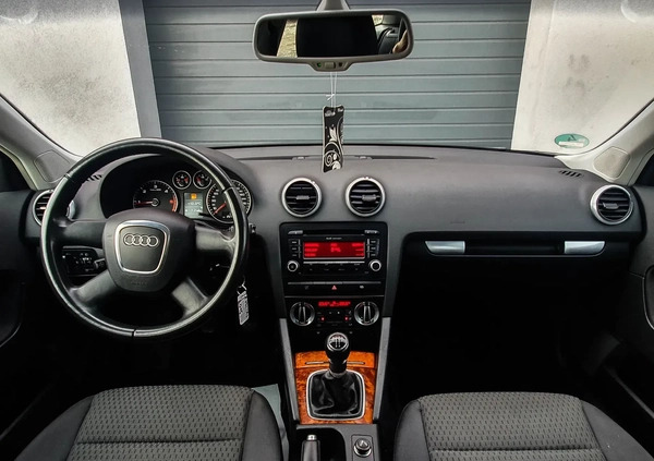 Audi A3 cena 28000 przebieg: 257716, rok produkcji 2009 z Wisła małe 407